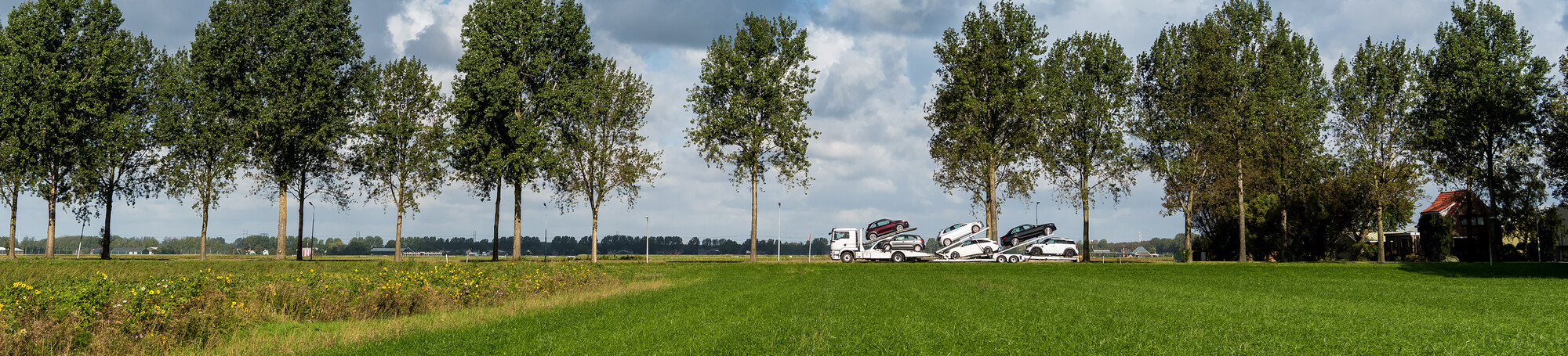 Wij brengen uw voertuig veilig en snel van A naar B. 